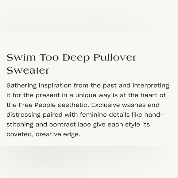 Free People Swim Too Deep Turtleneck Sweater Chunky Knit Black ,Small - Picture 4 of 14